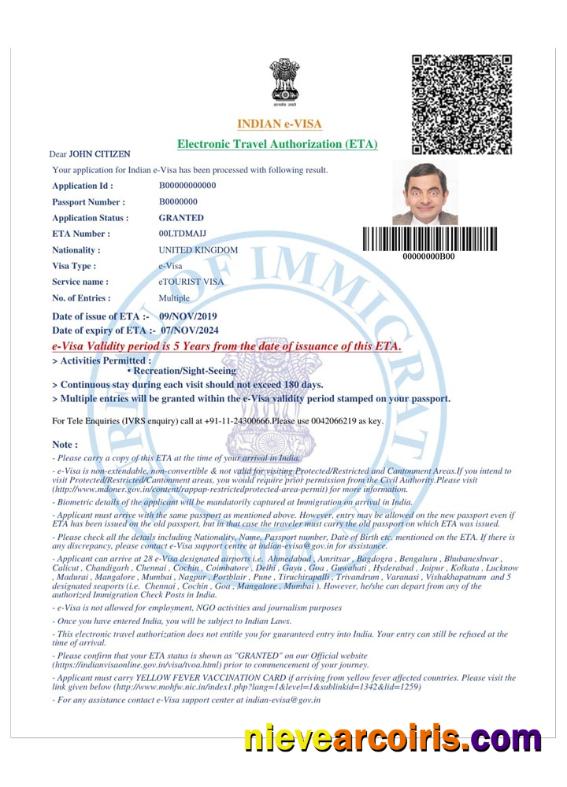 INDIA e-visa